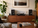 Altavoces activos para tocadiscos: conexión, potencia y colocación
